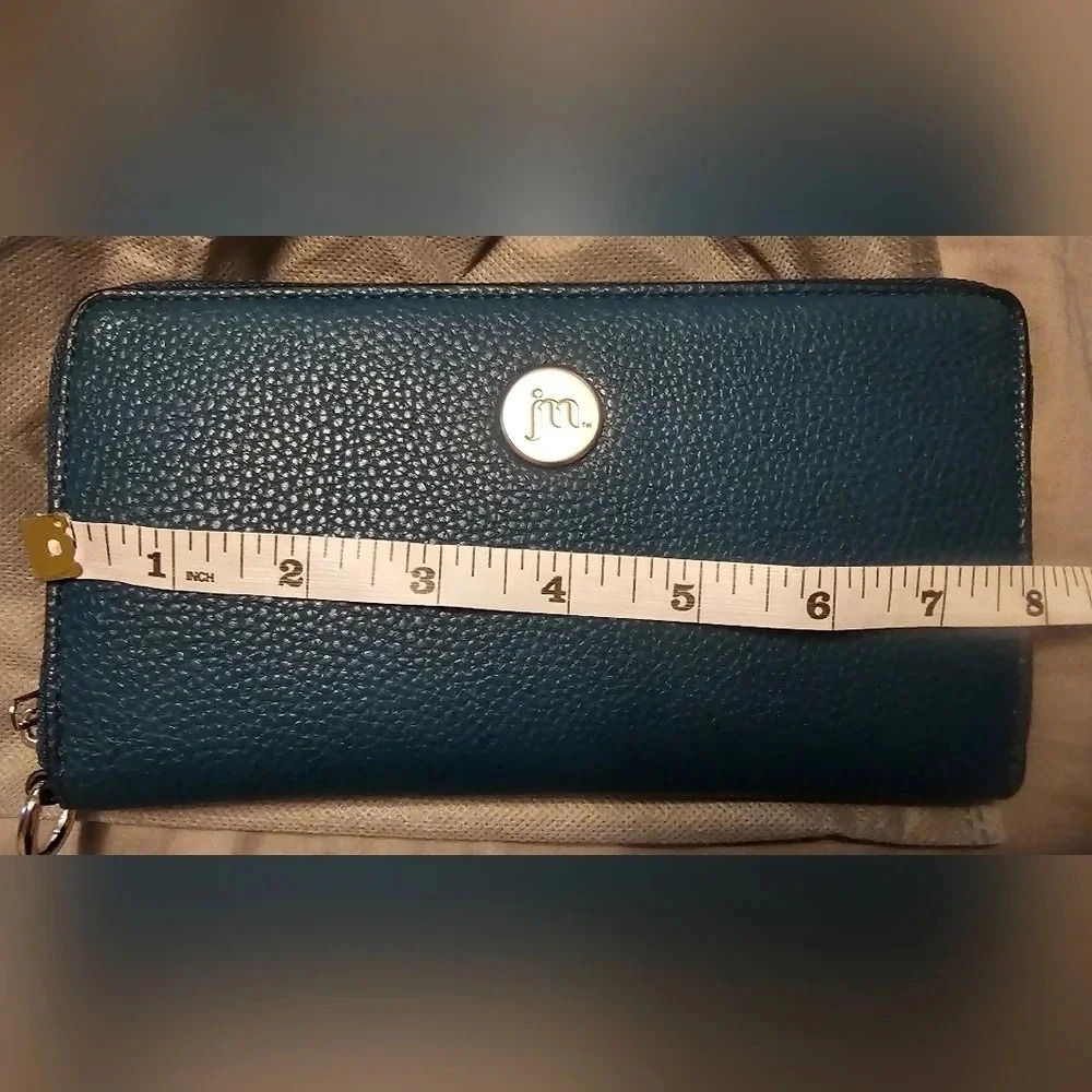 Jessica Moore Teal Wallet Wristlet  NWOT - Picture 12 of 13